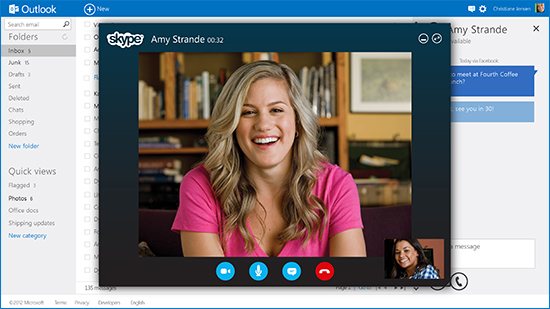 Skype-ն ինտեգրվել է Outlook-ի մեջ