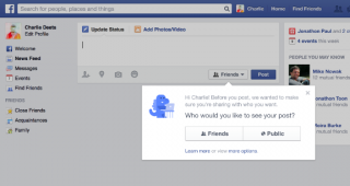 Facebook-ի օգտատերերի գրառումները կկարողանան տեսնել միայն ընկերները