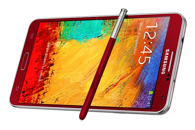 Samsung-ը կներկայացնի Galaxy Note 3 պլանշետֆոնի վարդագույն և կարմիր կորպուսներով տարբերակները