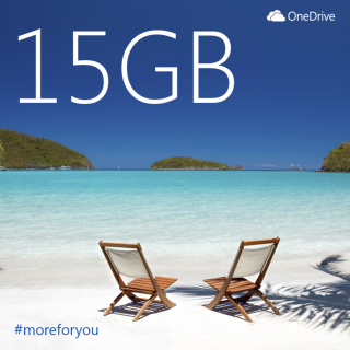 Microsoft-ը OneDrive-ի անվճար ծավալը մեծացնում է մինչև 15 ԳԲ