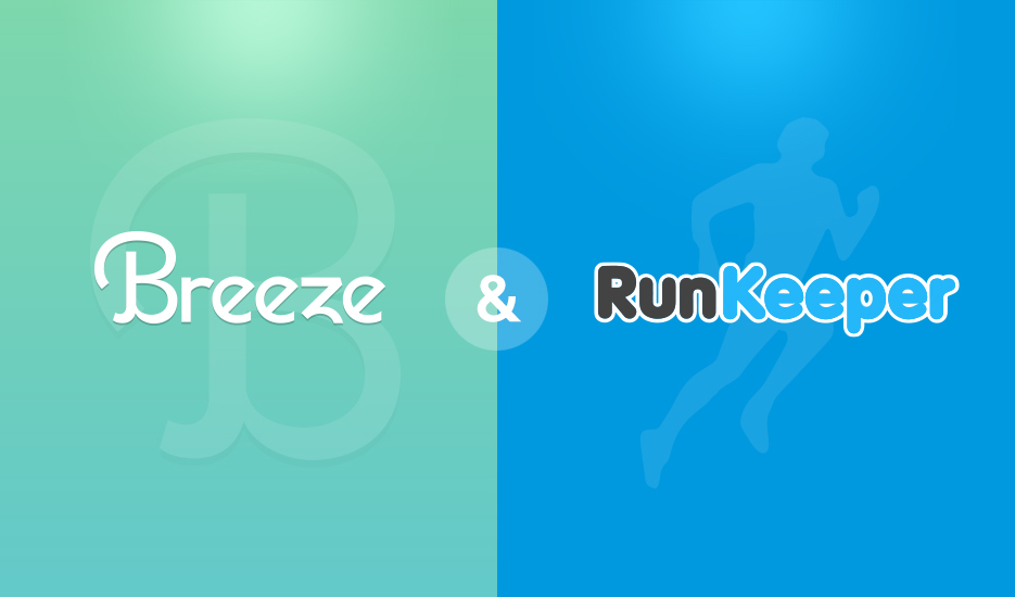 Breeze և RunKeeper ֆիթնես հավելվածների միջև սերտ կապ է հաստատվում