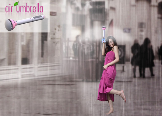 Air Umbrella. օդային անձրևանոց