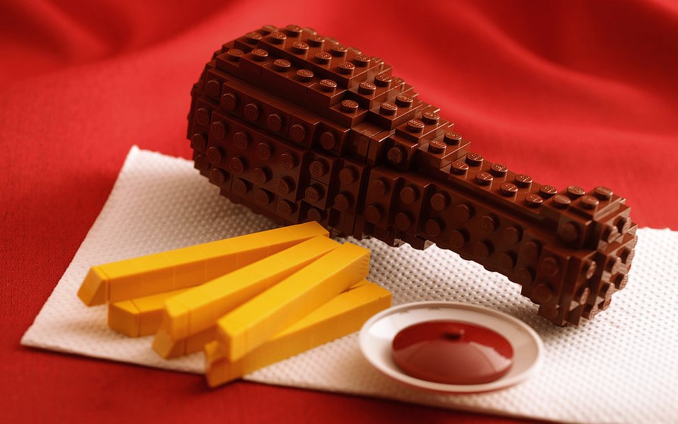 Ինչպիսի՞ տեսք կունենային LEGO-յով պատրաստված ուտեստները