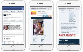 ԱՄՆ-ում Facebook-ի օգտատերերը «AMBER Alert» ծանուցումների միջոցով կտեղեկացվեն կորած երեխաների մասին