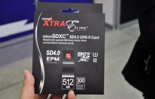 Արտադրվել է 512 GB ծավալով microSD քարտ