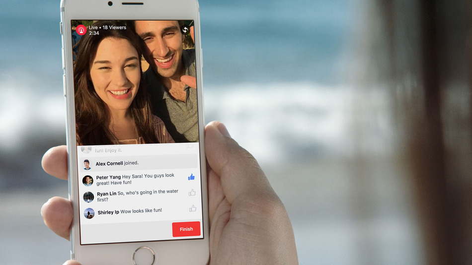Facebook-ը գործարկել է «Live» ուղիղ տեսահեռարձակման գործառույթը