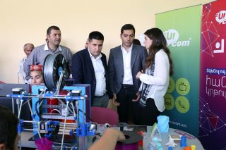 Ucom-ի և «Դասավանդի՛ր Հայաստան»-ի գործակցության շնորհիվ Բագարանի դպրոցում կգործի «Արմաթ» ինժեներական լաբորատորիան